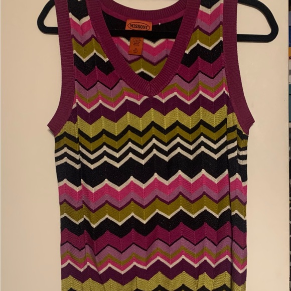 Missoni Tops - Missoni for Target Women’s Size M Chevron Pattern Tank Top/Vest